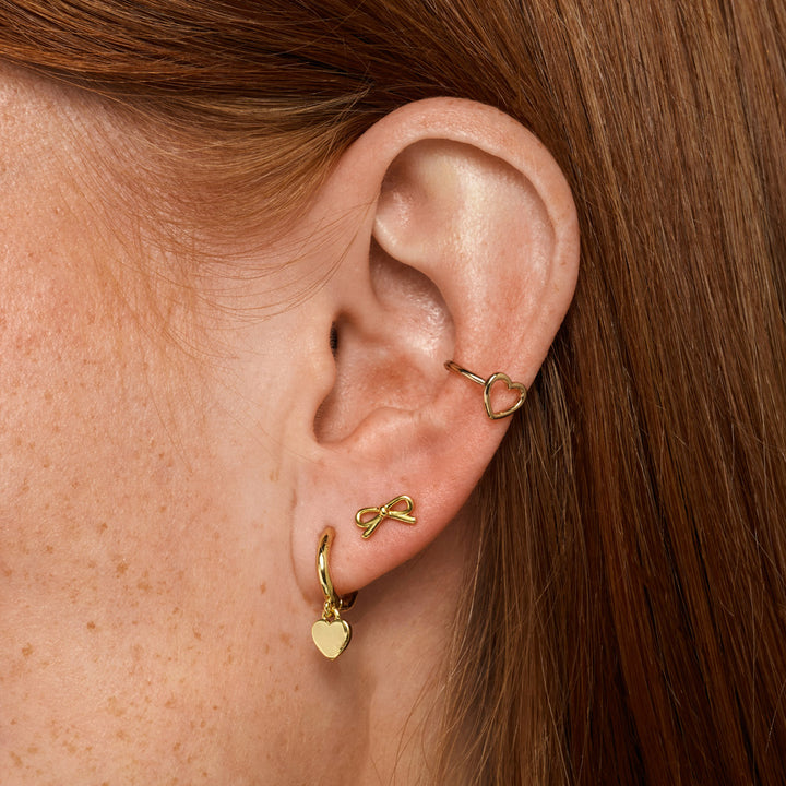 Sarah - Contorno del Cuore Ear Cuff