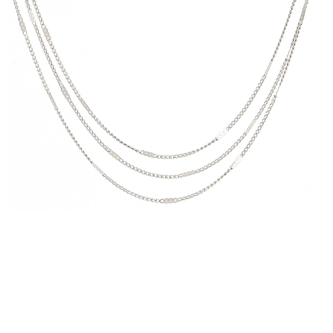 Mika - Multi Chain Necklace Stainless Steel